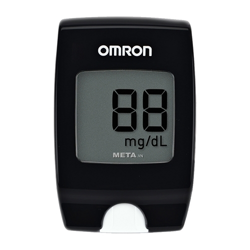 máy đo đường huyết thương hiệu Omron
